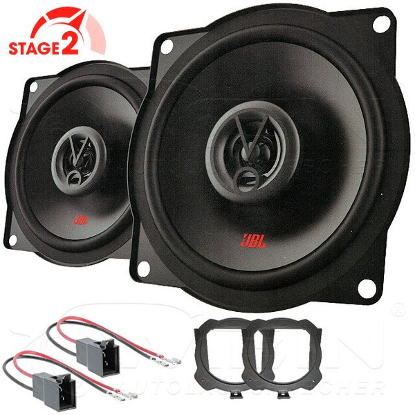 JBL Lautsprecher FüR Opel Corsa B 1993-2000 Heck Hinten Seite 2-Wege 210W #Angl-image