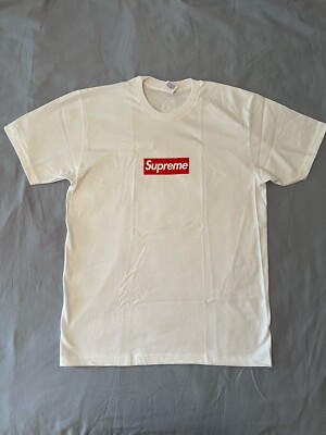 SUPREME 20th Anniversary Box Logo T Shirt Size M White