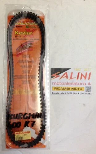 Cinghie e tendicinghia Malossi per trasmissioni e frizione dello scooter