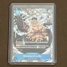 One Piece TCG OP13 Monkey D Luffy TR Treasure Rare OP11-058 Carrying On His Will