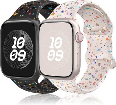 Recycled Plastic Strap Compatible with Apple Watch Series 40mm 44mm
