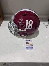 Ryan Williams Autographed Signed Helmet Full Size Replica Alabama JSA Cert