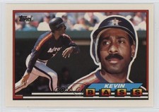 1989 Topps Big Kevin Bass #187 10ou