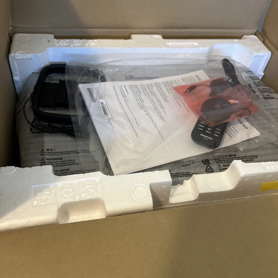 Onkyo TX-SR393 5.2 CH AV Receiver AMPLI-TUNER Audio/Video  4K W/ Remote Bundle - Image 4 of 4