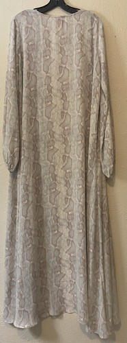 Buddy Love Women’s Long Western Duster Open Face Size M/L Sheer - Picture 8 of 9