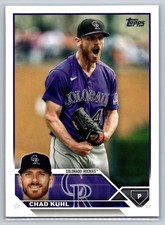 2023 Topps #517 Chad Kuhl - Colorado Rockies