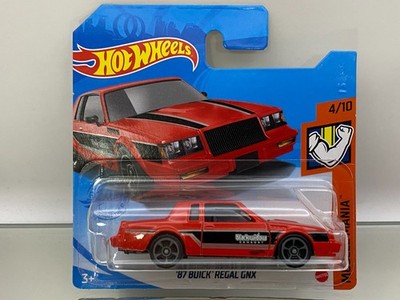 HOT WHEELS GTB43 BUICK REGAL GNX 4/10 -RED 3inch- GOOD IN BLISTER - A024