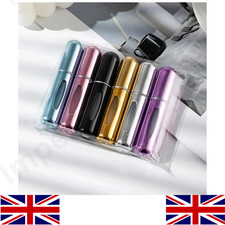 6Pcs Atomizer Refillable Perfume Atomiser Spray Bottle Aftershave Travel - 5ml