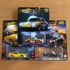 Hot Wheels Porsche 3 car set
