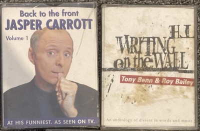Audio Cassette Bundle Jasper Carrot Tony Benn Roy Bailey