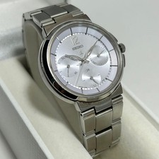 Seiko LUKIA Triple Calendar Watch with New Battery Tested Condition