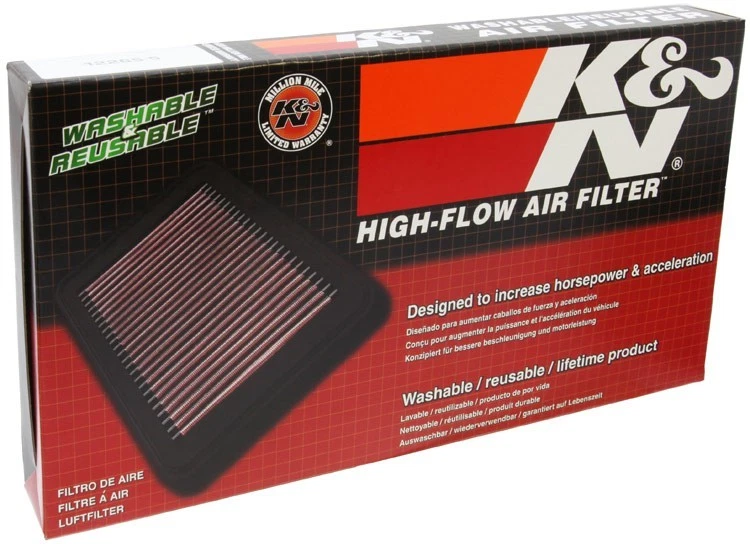 Filtro de aire del motor K&N 332187 para Ford Escape Mazda Tribute Mercury Mariner L4 V6 Foto 3 de 4