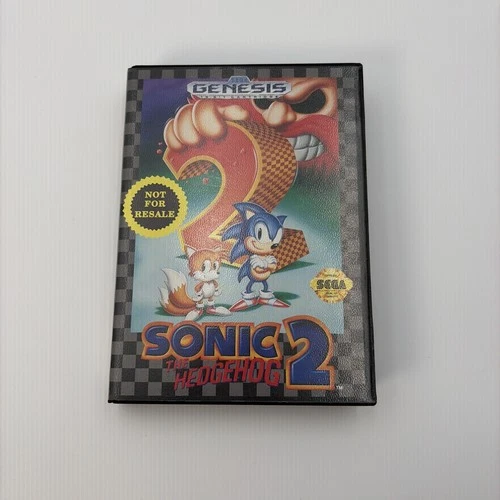 Sega Genesis 🦔 Sonic the Hedgehog 2 CIB W/Manual- TESTED