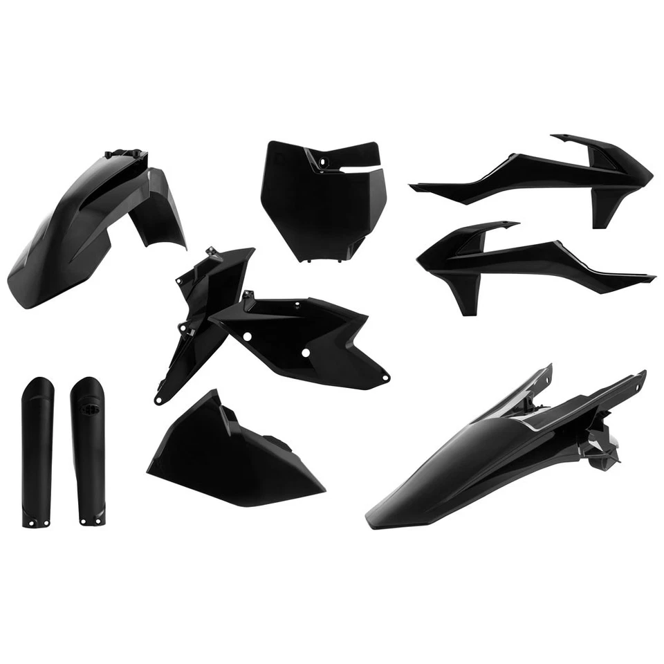 Acerbis 2421060001 Kit Completo Plástico Negro Foto 2 de 3