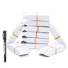 1000 Pcs 4 Inch Plastic Plant Nursery Garden Labels Waterproof Pot Markers Ga...