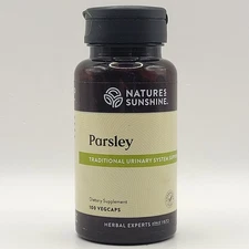 Nature's Sunshine PARSLEY 100 Caps  650mg  Traditional Urinary System Support