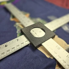 Plastic Aluminum Yardstick Reseller Adapter Ruler Tool clothing Measurements 