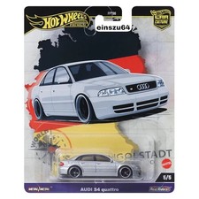 Hot Wheels Premium Audi S4 Quattro World Tour Ingolstadt Car Culture HRV81