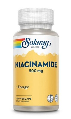 Solaray Niacinamide 500mg 100 VegCaps