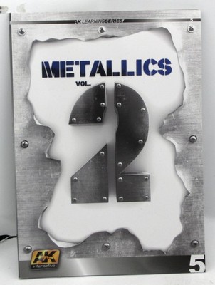 AK Interactive AK508 Metallics Vol. 2 (Book) Learning Series 4 Paint Guide