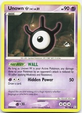 Unown [W] 80/146 Uncommon Legends Awakened Pokemon Near Mint