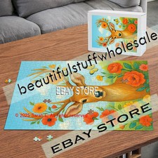 500 piece jigsaw puzzle Deer Woodland nature