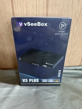 2025 vSeeBox V3 Plus Android TV Box | 64GB | Voice Remote | 4K UHD | Fast Ship