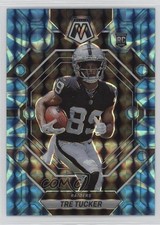 2023 Panini Mosaic Rookies Reactive Blue Mosaic Prizm Tre Tucker #366 13nm
