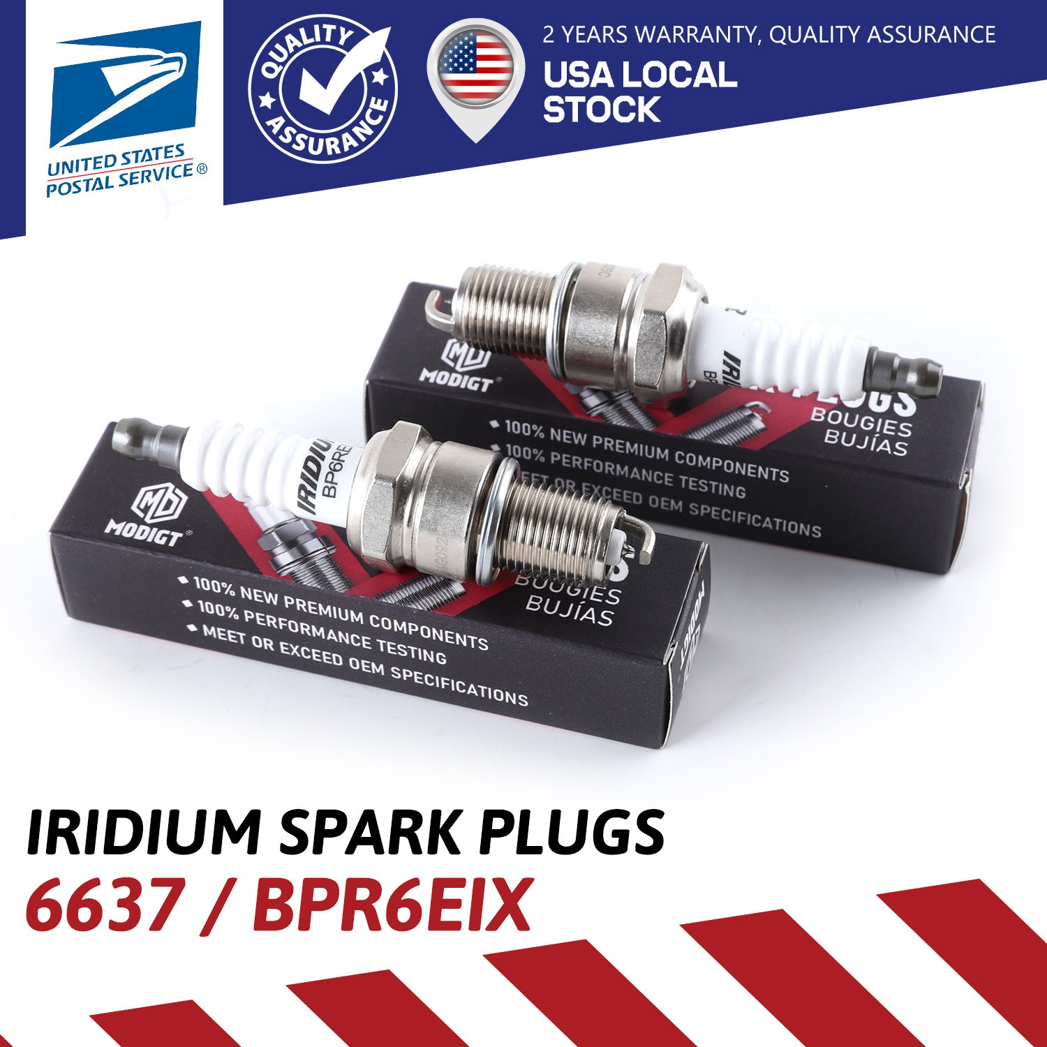 4X For Toyota Pickup 4Runner Corona Iridium Spark Plug For NGK 6637 BPR6EIX OEM