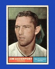 1961 Topps Set-Break # 55 Jim Davenport EX-EXMINT *GMCARDS*