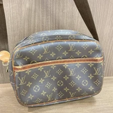 LOUIS VUITTON Monogram Reporter PM Shoulder Bag Handbag Brand Fashion Women s Cr