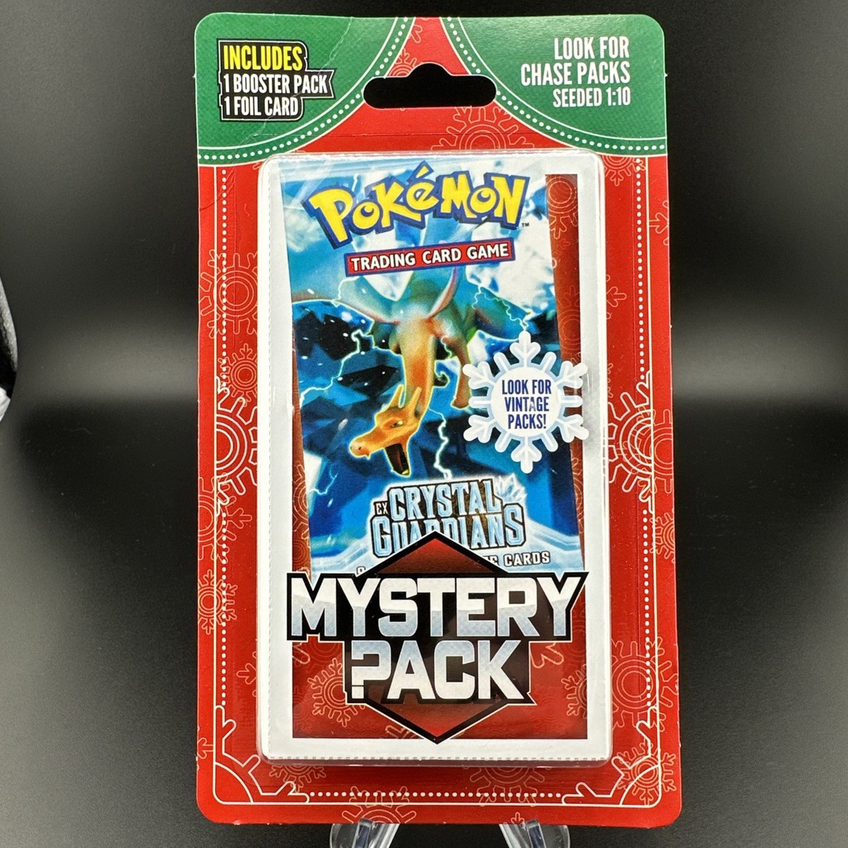 Pokemon Mystery Pack Blister Sealed 1:10 Chase Vintage EX Crystal Guardians