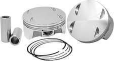 CP-Carrillo Piston Kit (117ci.) - 4.125 Bore, 10.75:1 Compression BHM8117-FT
