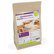 Poudre d'ashwagandha bio Vita2You qualité supérieure 500 g