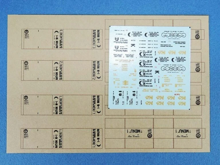 LEGEND PRODUCTIONS M4A3 ENGINE DECK STOWAGE SET  1:35 LF1447 - Immagine 4 di 4