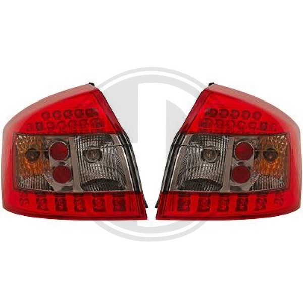 Diederichs RüCkleuchten Heckleuchtensatz LED FüR Audi A4 8E2 B6-image