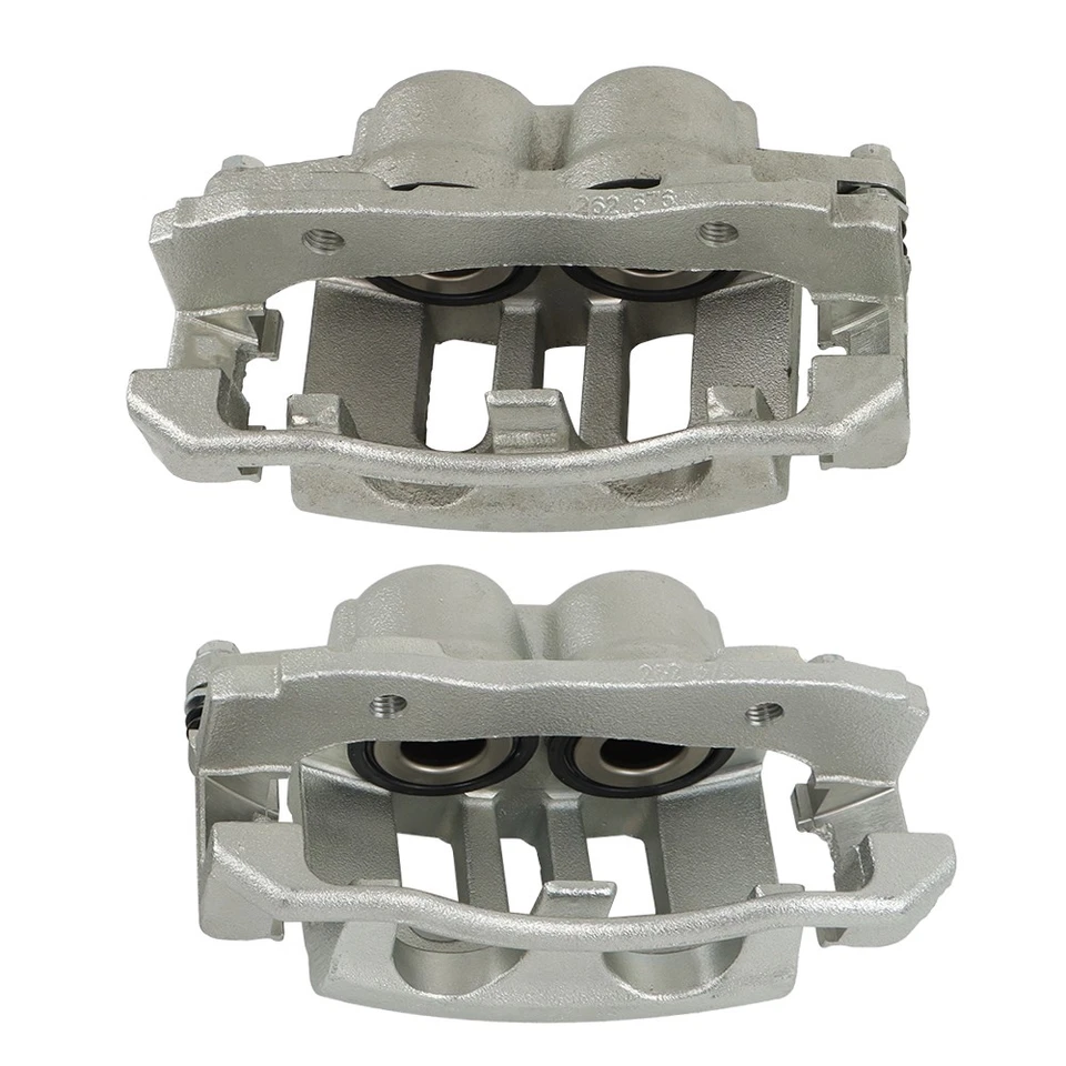 Disc Brake Calipers w/Bracket x2 For Lincoln Town Car Ford Crown Victoria Front - Image 4 of 4