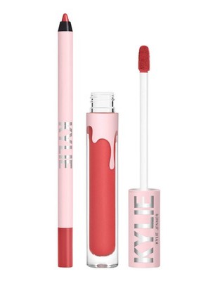 Kylie Cosmetics Set: Liquid Lipstick 503, Bad Lil Thing, 3ml + Pencil, Lip Line