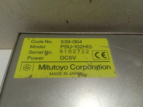 Used Test PSU-102HI3 MITUTOYO ,JAPAN - Picture 4 of 4