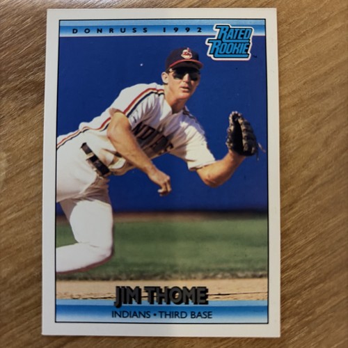 Jim Thome #406 1992 Donruss card