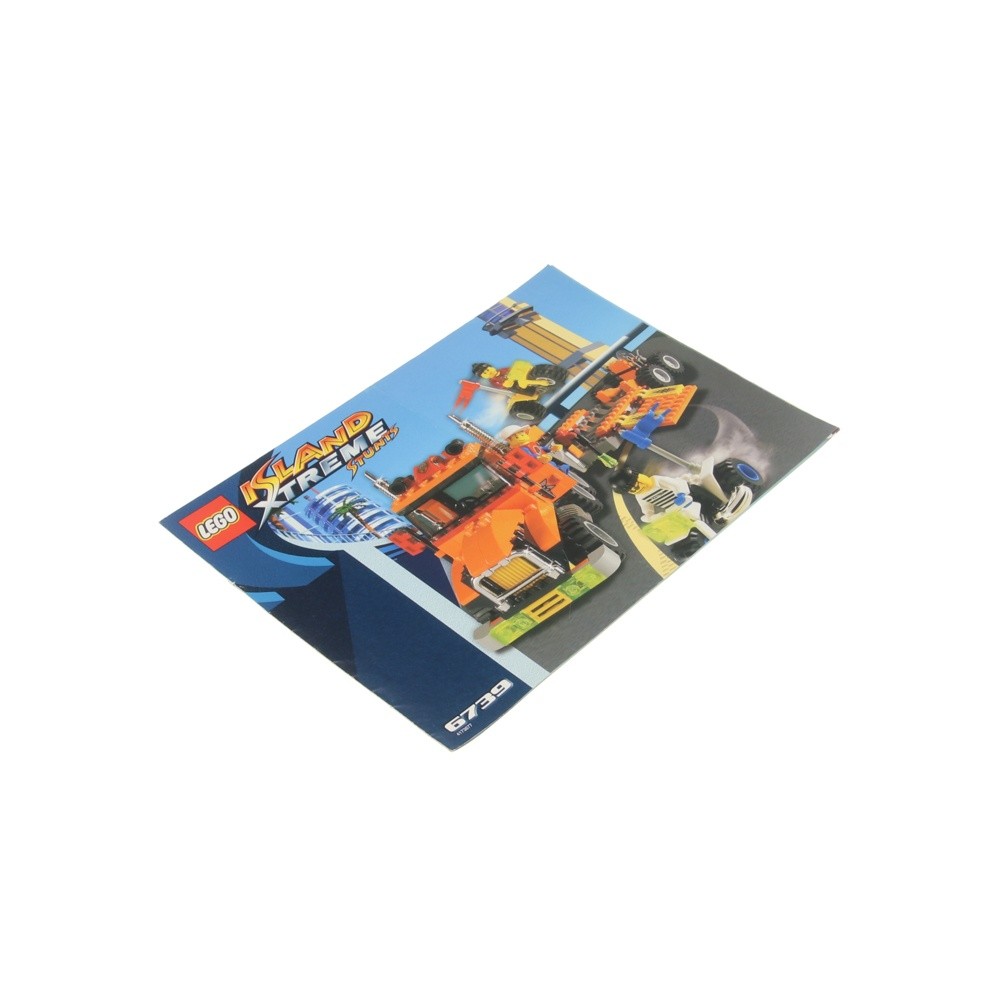 1x LEGO Building Instructions Book Island Xtreme Truck and Stunt Trikes 6739