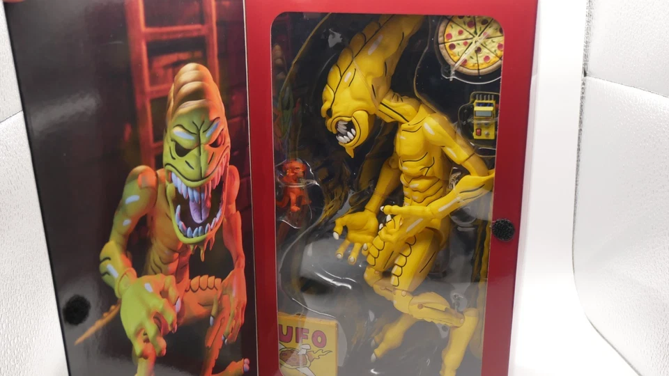 Lote TMNT Neca/Samurai Force, Michaelangelo y Donatello, Pizza Monster Foto 3 de 4