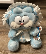 Vintage Dakin Baby BabyKins Garfield Plush Blue Stuffed Toy 1981