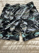 Speedo Men  s Tech Volley Swim Shorts Sz M