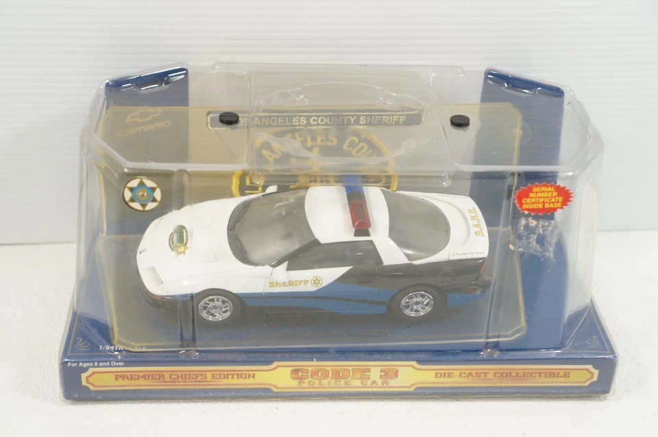 Code 3 Los Angeles County Sheriff Cruiser 1:24 Scale Diecast Police Car - Image 2 of 4