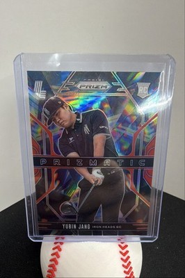 2025 Panini Prizm Liv Golf - Prizmatic Yubin Jang #4 Red Prizm /125