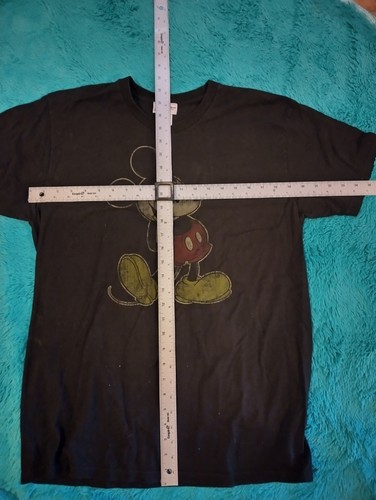 NWOT !! Disney Parks Classic Mickey Mouse Distressed Black T-shirt Large - Picture 6 of 6