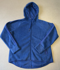 Tek Gear Essential Gear Full Zip Women's Plus P-XXL Blue Hooded Jacket