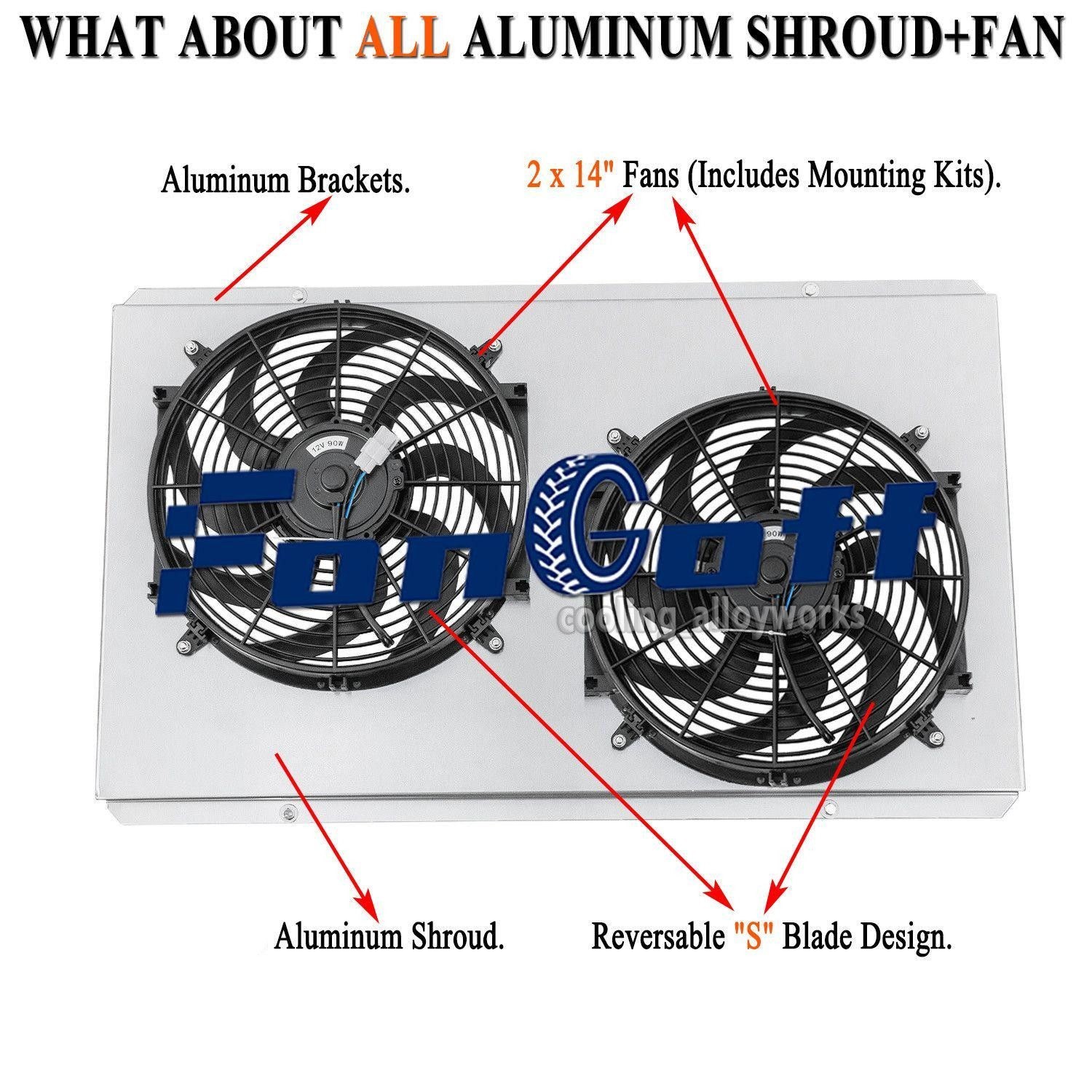 Aluminum Shroud + 2x14
