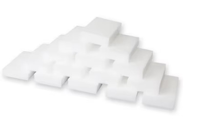 100Pcs Magic Melamine Sponge Eraser Cleaner for Kitchen, Bathroom & Car